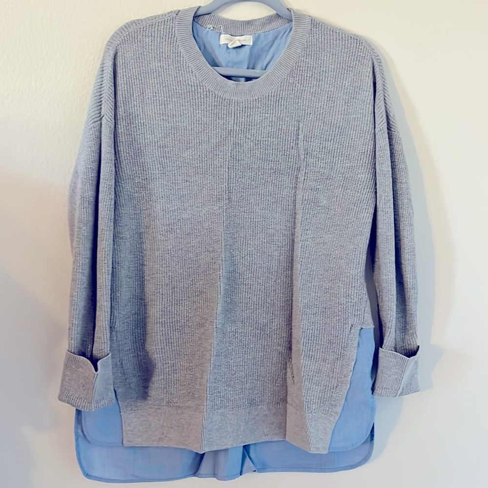 Tunic style sweater with cute details